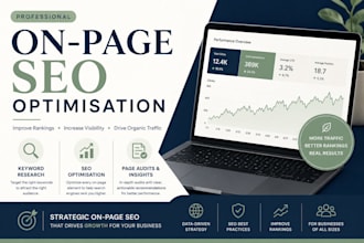 optimise your onpage SEO to improve your organic  rankings