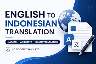 translate english into indonesian