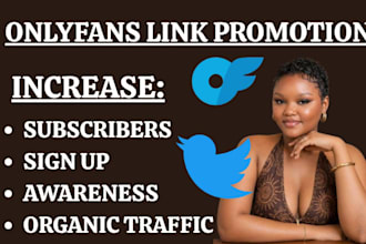 do onlyfans link promotion fansly and fanvue with twitter x marketing