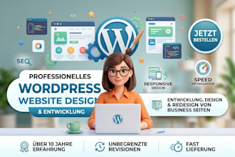 entwicklung von wordpress websites, design oder redesign von wordpress business