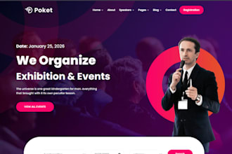 design seminar website motivation speaker website seminar wordpress website