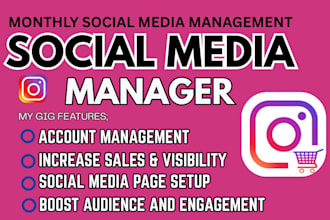 be your social media manager
