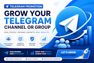 do telegram promotion for your channel