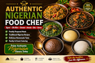 cook egusi, efo, ewedu and prepare amala eba semo