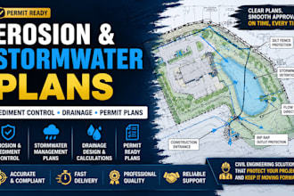 create erosion control and stormwater management plans