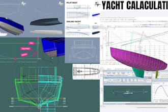 provide naval architecture calculations and vessel design