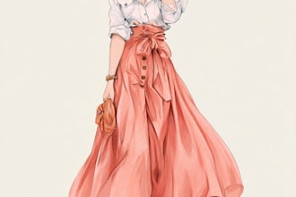 draw fashion illustration , sketch , model