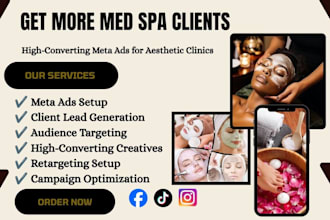 drive bookings for med spas using high converting meta ads