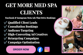 generate qualified med spa leads with facebook and instagram ads