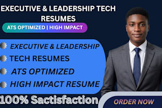 write an ats tech resume for senior software engineers and IT executives