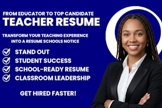 turn your teaching experience into a resume schools notice