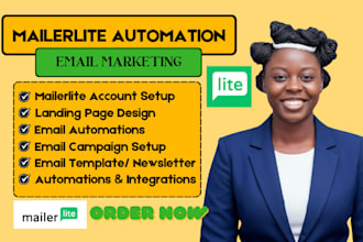 mailerlite account setup email automation mailerlite landing page email template