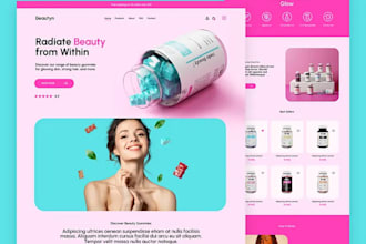 design private label supplement website, peptide nootropic website