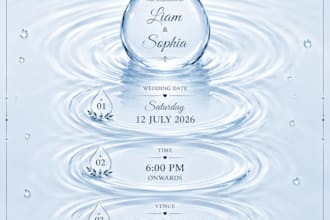 design luxury wedding , engagements and event invitations