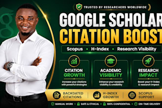 increase google scholar citation, scopus citation, backdated citation, h index
