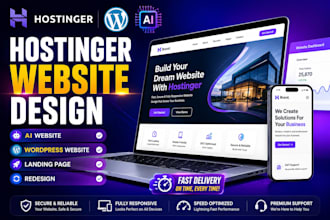 design redesign ai hostinger website hostinger landing page design seo