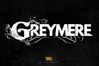 design a professional rock band logo for your music identity