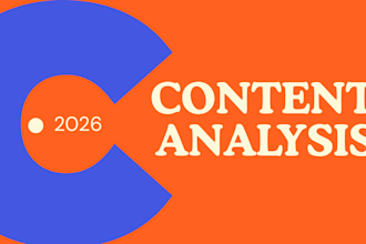 conduct professional content descriptive analysis