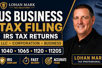 handle irs tax filing for business llc and corporation