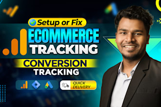 setup ecommerce tracking, ga4, google ads conversion tracking
