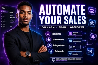 setup folk CRM, folk pipeline,folkx,attio crm,frappe crm,lofty crm workflows