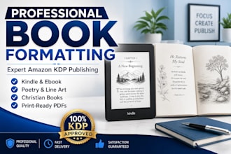 kindle format, poetry line art formatting, christian book formatting, amazon KDP