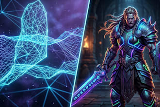 create stunning midjourney ai concept art and professional illustrations