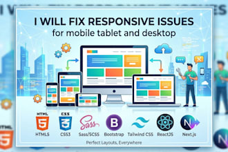 fix responsive issues for mobile tablet and desktop