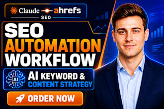 setup claude ahrefs SEO automation workflow claude ai keyword content strategy