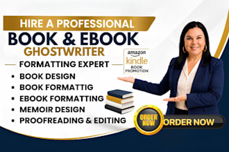 write book design proofreading editing book formatting memoir editing