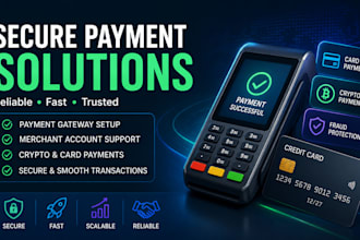 setup verified payment gateway, merchant processor, and card to crypto payment