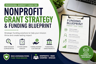 architect high impact nonprofit, ngo, charity, 501c3 grant strategy and funding