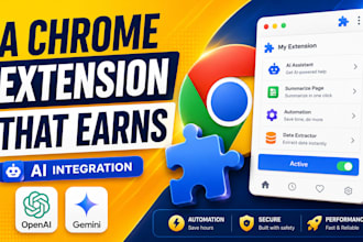 create openai gemini  ai wrapper chrome extension