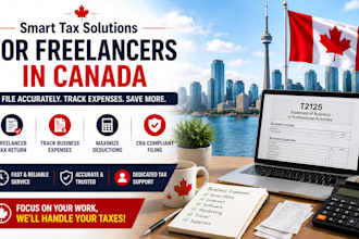 file canada freelancer tax return and track business expenses