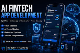 develop ai personal finance app ai financial advisor digital wallet remittance