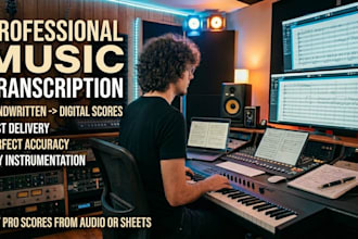 do digital score transcriptions