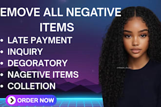 be your credit repair expert and help remove negative items