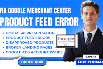 fix google merchant center product feed error, fix shopping product disapproved