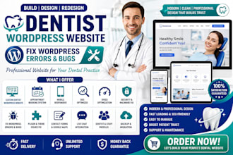 build dentist peptide laboratory clinical pharmacy healthcare wordpress website