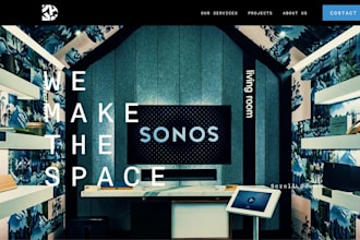develop a premium wordpress website with custom UI