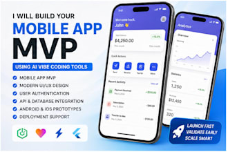 build your mobile app mvp using ai vibe coding tools