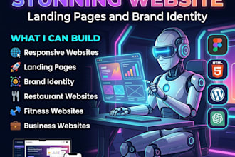 design a stunning professional website for your business