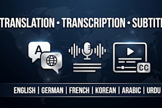 provide translation and subtitles