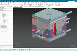 create manufacturing ready injection mold designs and assemblies