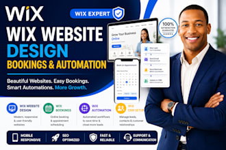 wix booking wix website wix design wix automation  wix design wix expert and wix