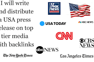 write and distribute a professional usa press release