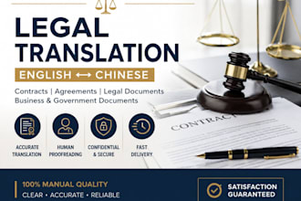 professionally translate legal documents and contracts