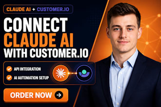connect claude customerio integration claude ai customerio API claude ai setup