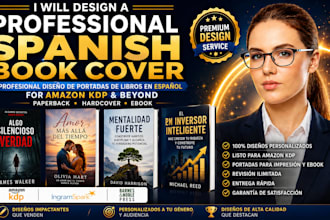 design spanish book covers and format them for ingramspark