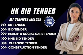 do winning nhs bid tender health and social care uk bid tender uk tender writing